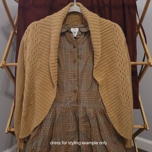 Women's Soft Cable Knit Sweater Cardigan